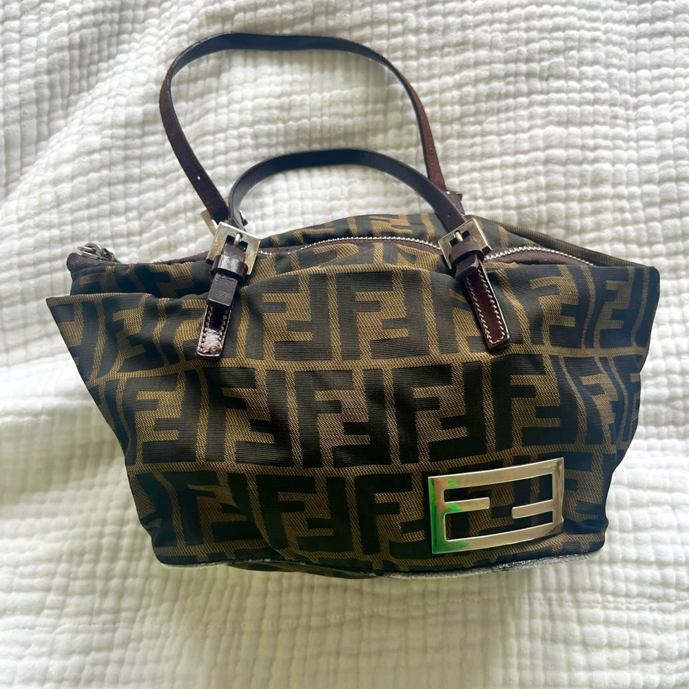 Authentic Vintage Fendi Zucca FF Monogram Mini Bag
